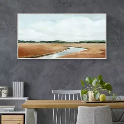 Discount Kirklands Home Creekside Landscape Framed Wall Art