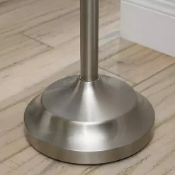 Hot Kirklands Home Crystal Spheres Brushed Nickel Floor Lamp White