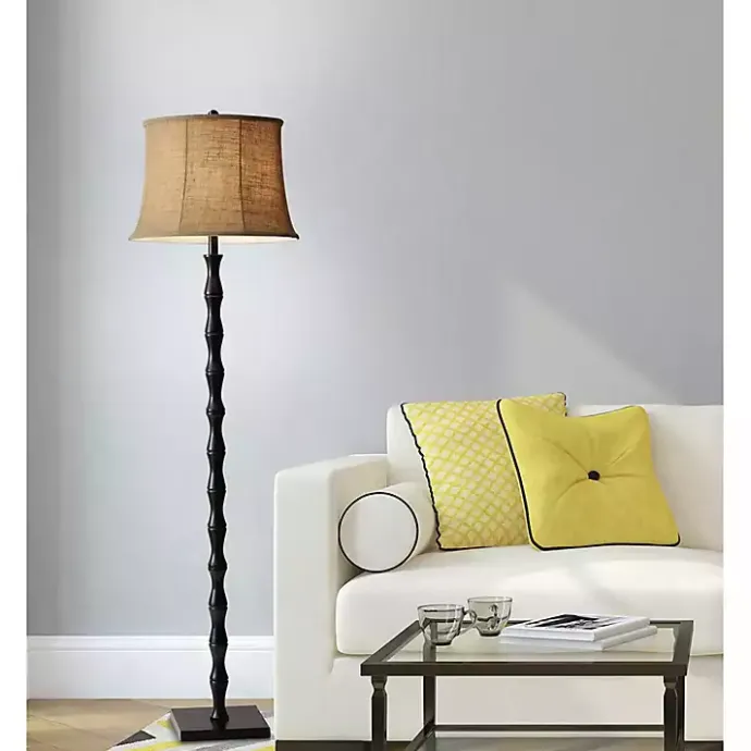 Sale Kirklands Home Curved Emma Floor Lamp Tan