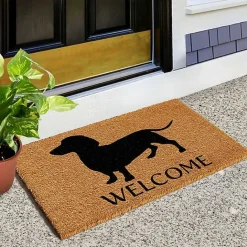 Discount Kirklands Home Dachshund Welcome Doormat