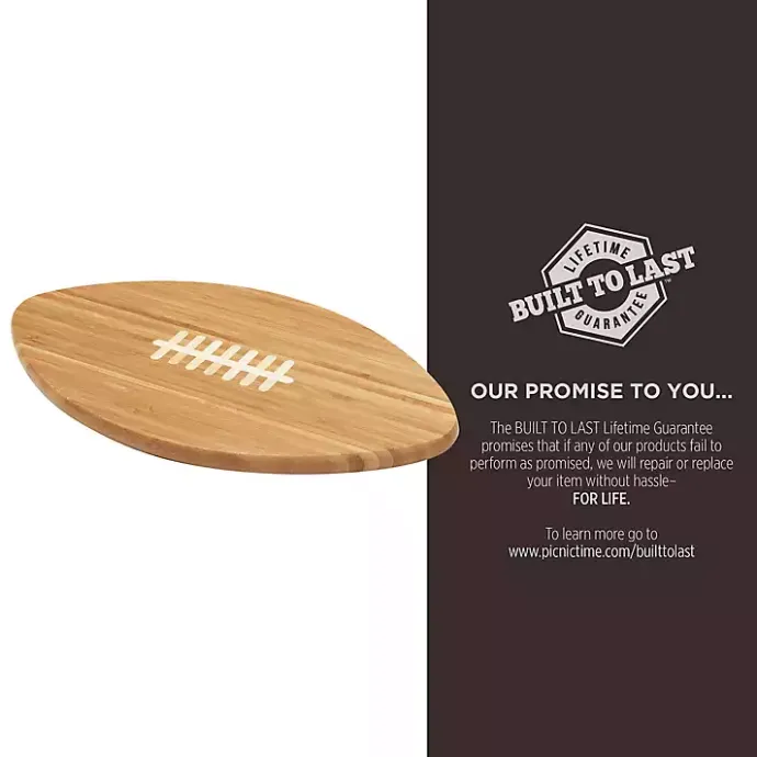 Online Kirklands Home Dallas Cowboys Bamboo Football Cutting Board Tan