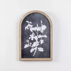 Sale Kirklands Home Dark Botanicals Arch Framed Wall Art Blue