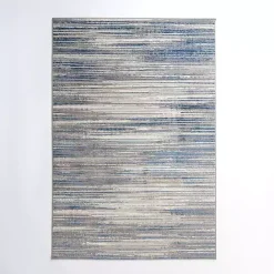 Best Kirklands Home Dark Blue Claire Modern Area Rug, 5x8