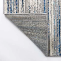 Best Kirklands Home Dark Blue Claire Modern Area Rug, 5x8