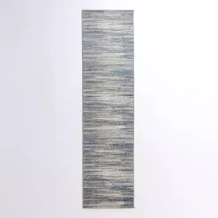 Online Kirklands Home Dark Blue Claire Modern Runner, 2x8