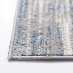 Online Kirklands Home Dark Blue Claire Modern Runner, 2x8
