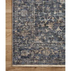 Discount Kirklands Home Dark Sorrento Medallion Area Rug, 5x7 Blue