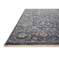 Discount Kirklands Home Dark Sorrento Medallion Area Rug, 5x7 Blue