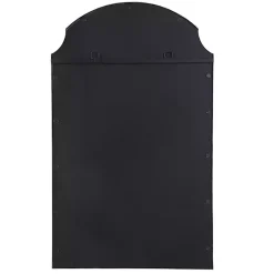 Clearance Kirklands Home Dark Bronze Arched Scallop Edge Wall Mirror Gray