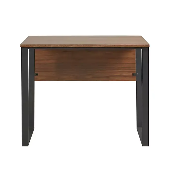 Kirklands Home Dark Coffee Wood Computer Desk