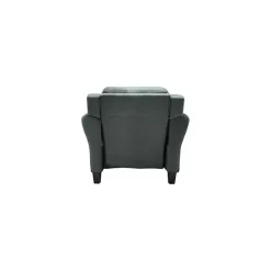 Sale Kirklands Home Dark Kelly Microfiber Rolled Armchair Gray