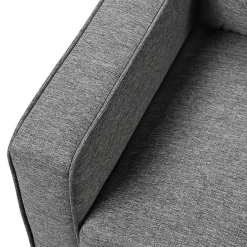 Discount Kirklands Home Dark Performance Fabric Danna Accent Chair Gray