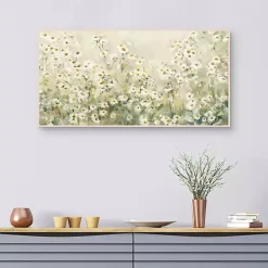 Discount Kirklands Home Daytime Daises Framed Canvas Art Print