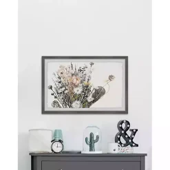 Discount Kirklands Home Deckled Flowering Bundle Framed Art Print