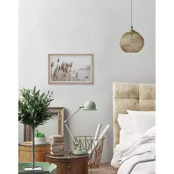 Outlet Kirklands Home Deckled Lakeside Grass Framed Art Print