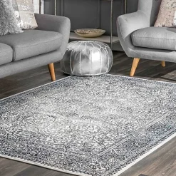 Online Kirklands Home Delany Persian Inspired Area Rug, 5x8 Blue
