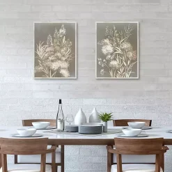 Hot Kirklands Home Delicate Bunch 2-pc. Framed Canvas Art Set