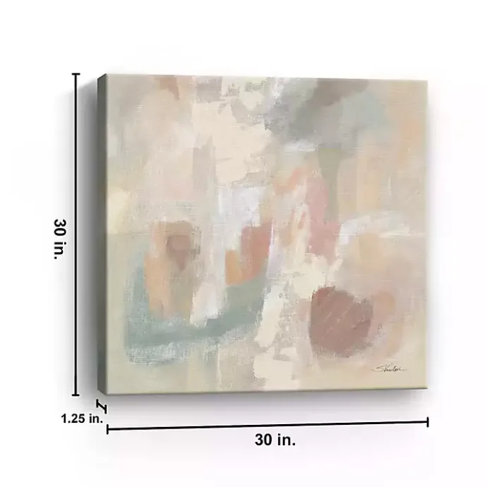 Outlet Kirklands Home Delicate Light Canvas Art Print, 30x30 in.