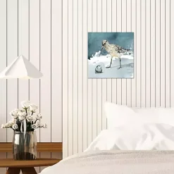 Best Kirklands Home Delray Sandpiper Canvas Art Print Blue
