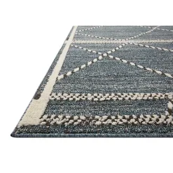 Discount Kirklands Home Denim Asymmetrical Tufted Area Rug, 7x10 Blue