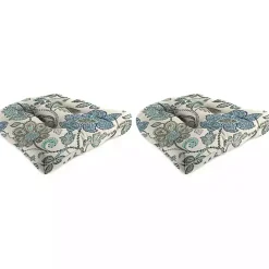 Hot Kirklands Home Denim Outdoor 19 in. Seat Cushions, Set of 2