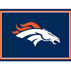 Discount Kirklands Home Denver Broncos Area Rug, 3x4 Blue