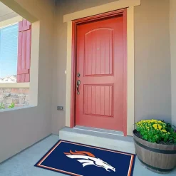 Discount Kirklands Home Denver Broncos Area Rug, 3x4 Blue