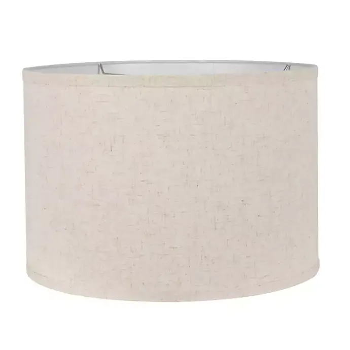New Kirklands Home Distressed Cream Textured Table Lamps, Set of 2 Tan