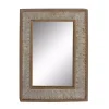 Discount Kirklands Home Distressed Gray Wood Rectangular Wall Mirror