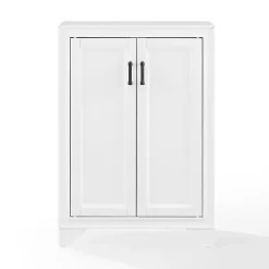 Clearance Kirklands Home Distressed Wood Accent Cabinet White