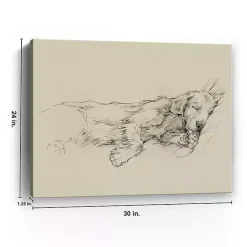 Sale Kirklands Home Dog Days III Canvas Art Print