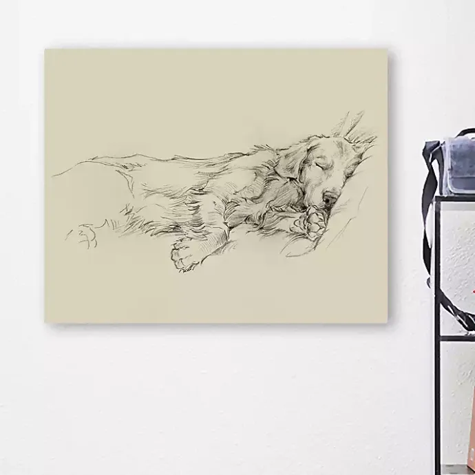 Sale Kirklands Home Dog Days III Canvas Art Print