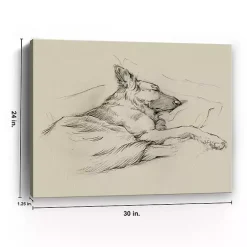 Online Kirklands Home Dog Days IV Canvas Art Print
