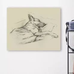 Online Kirklands Home Dog Days IV Canvas Art Print