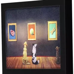 Best Kirklands Home Dog Museum Framed Art Print