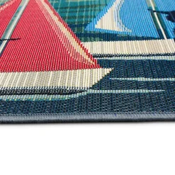 Outlet Kirklands Home Dogs on Sailboats Indoor/Outdoor Rug, 3x4