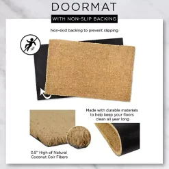 Kirklands Home Dogs Welcome People Tolerated Doormat