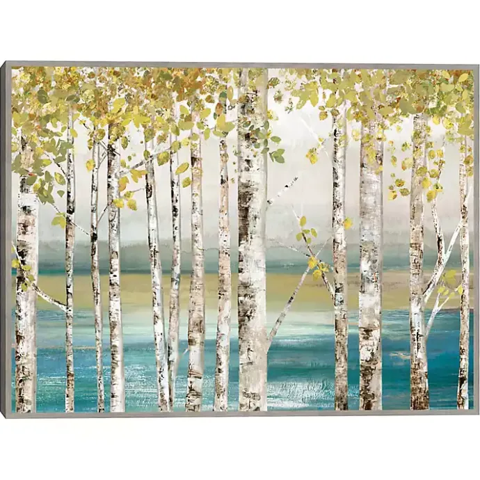 Kirklands Home Down by The River Framed Canvas Art Print