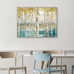 Kirklands Home Down by The River Framed Canvas Art Print