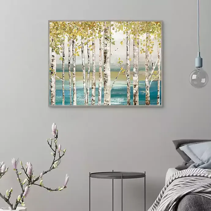 Kirklands Home Down by The River Framed Canvas Art Print