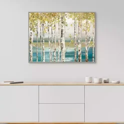 Kirklands Home Down by The River Framed Canvas Art Print