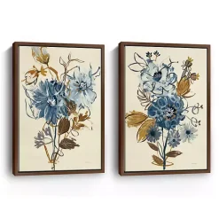 Discount Kirklands Home Down to Earth Framed Canvas Art Prints, Set of 2