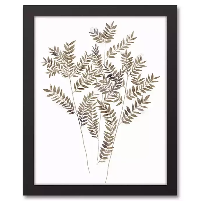 Clearance Kirklands Home Dried Florals 4-pc. Framed Canvas Art Print Set White