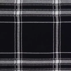Best Kirklands Home Dual White and Black Cotton Placemats, Set of 4