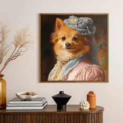 Hot Kirklands Home Duchess Daphne Daintypaws Framed Art Print Multi