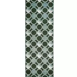 Discount Kirklands Home Dula Sage Green Washable Runner, 2x7