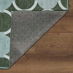 Discount Kirklands Home Dula Sage Green Washable Runner, 2x7