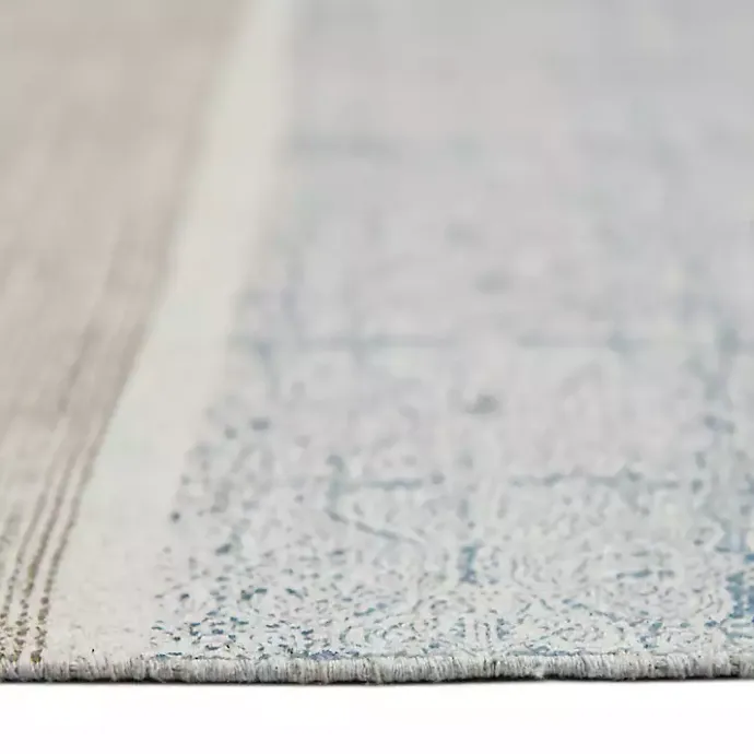 Sale Kirklands Home Dune Stone Geometric Area Rug, 5x7 Blue