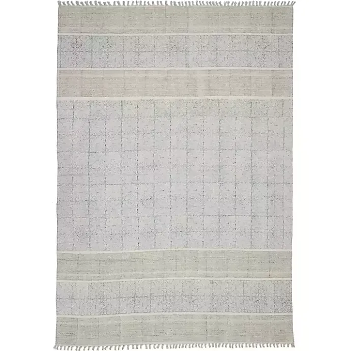 Clearance Kirklands Home Dune Stone Geometric Area Rug, 7x10 Blue