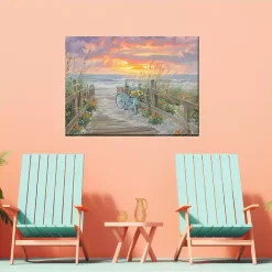 Kirklands Home Early Riser Outdoor Canvas Art Print Multi